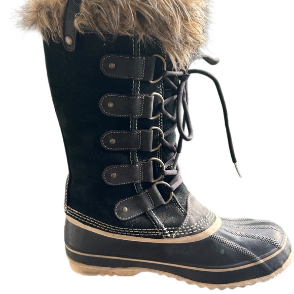 SOREL Winter snow boot Womens Faux Fur Joan of Artic Waterproof - Picture 5 of 8